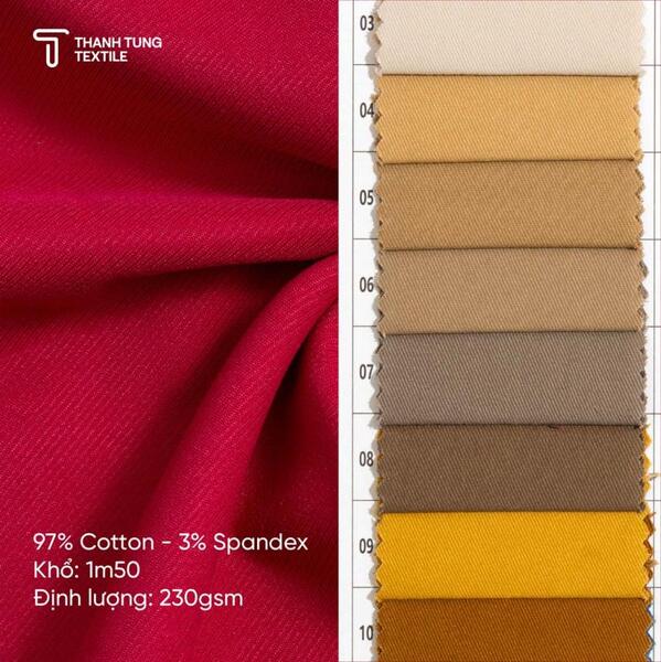 Vải Kaki-Chun TT881 - Vải May Mặc Thanh Tùng - Công Ty CP Thương Mại Dệt May Và Xuất Nhập Khẩu Thanh Tùng